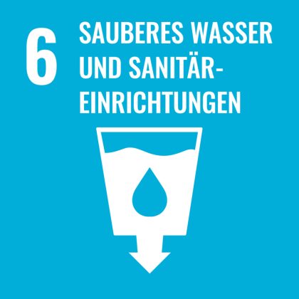 SDG Sauberes Wasser und Sanitäreinrichtungen