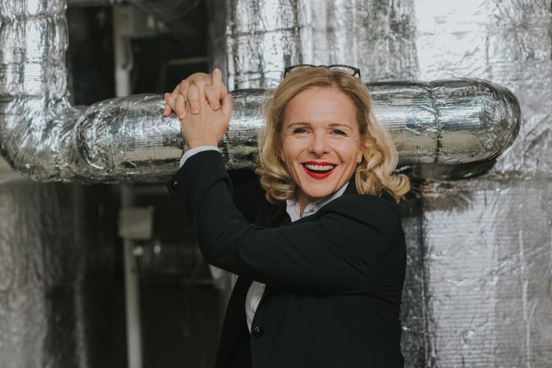 Michaela Reitterer, Chefin des Null-Energie-Bilanz-Hotels (Fotocredit: Franzi Schädel)